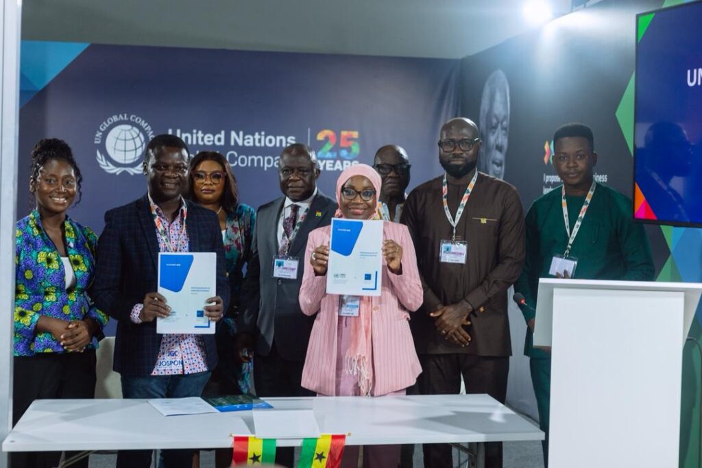 Jospong Group and UN University Seal Green Deal at COP30