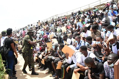 Army Recruitment Resumes November 20 In Accra, Four More Locations Added Aside El-Wak
