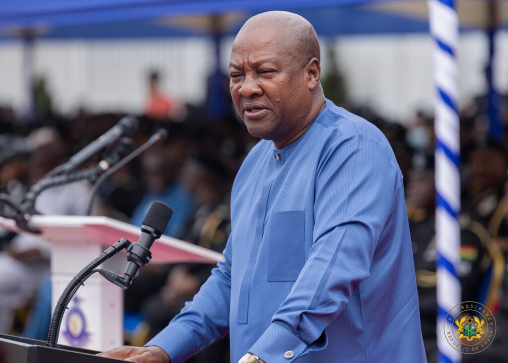 Prez Mahama Delivers 40 Armored Vehicles To Police