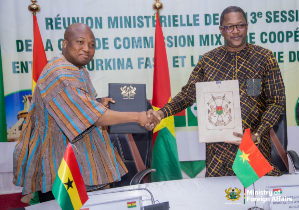 Ghana and Burkina Faso Ink Seven Cooperation Agreements