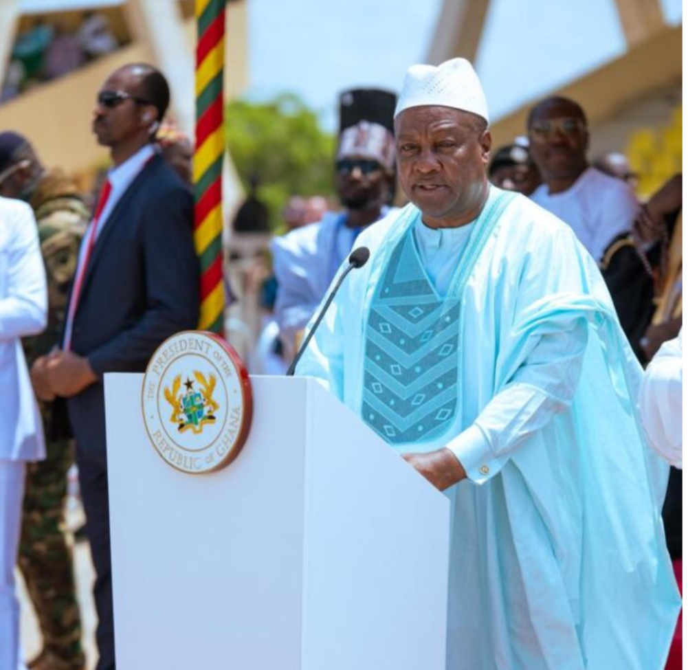 Pray for Peace in the Middle East – Mahama Urges Muslim Faithful