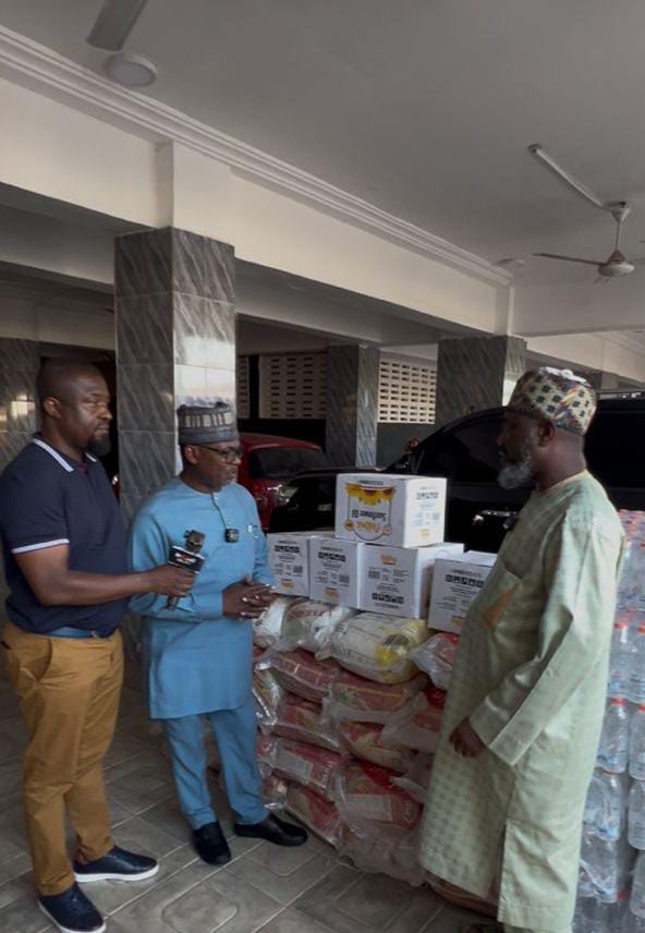 Chief of Staff Julius Debrah puts smiles on faces of Muslim faithful with generous Eid donation