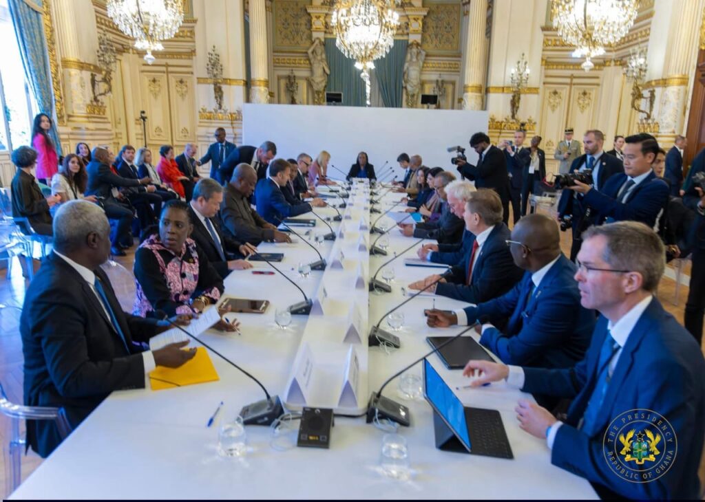 Mahama Co-Chairs One Health Summit With French Counterpart Macron