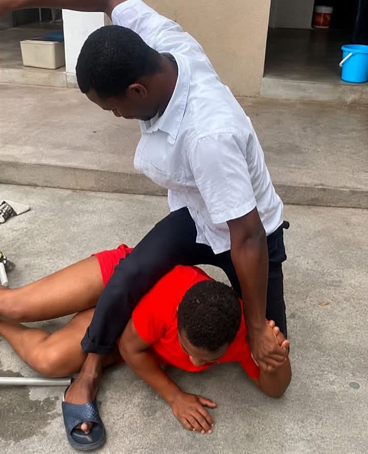 Police Arrests Teacher Seen In Viral Video Engaging In Brawl With Student