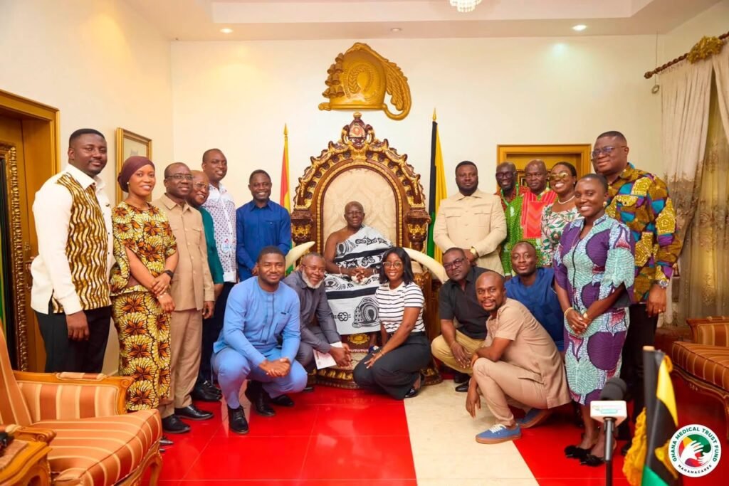 Health Ministry and Medical Trust Fund Brief Otumfuo on Landmark Healthcare Reforms