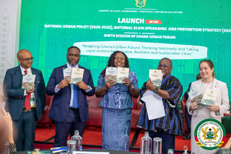 Ghana Unveils 10-Year Urban Policy to Combat Housing Deficits, Flooding, and Slums