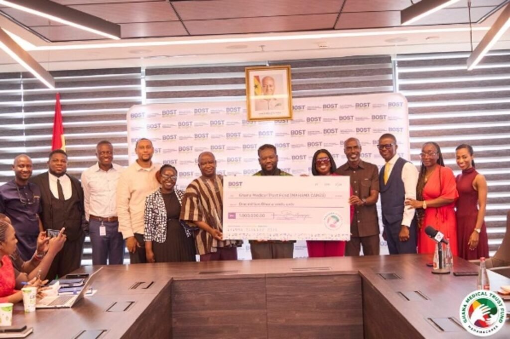 BOSTenergies Gives GH₵1M Lifeline to Support Mahamacare