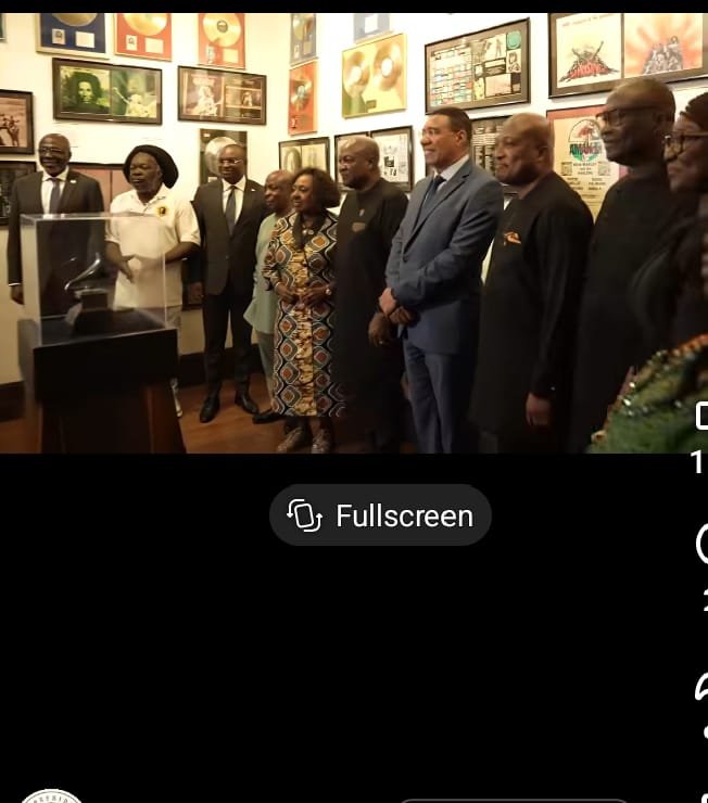 Mahama Visits Bob Marley Musuem In Jamaica