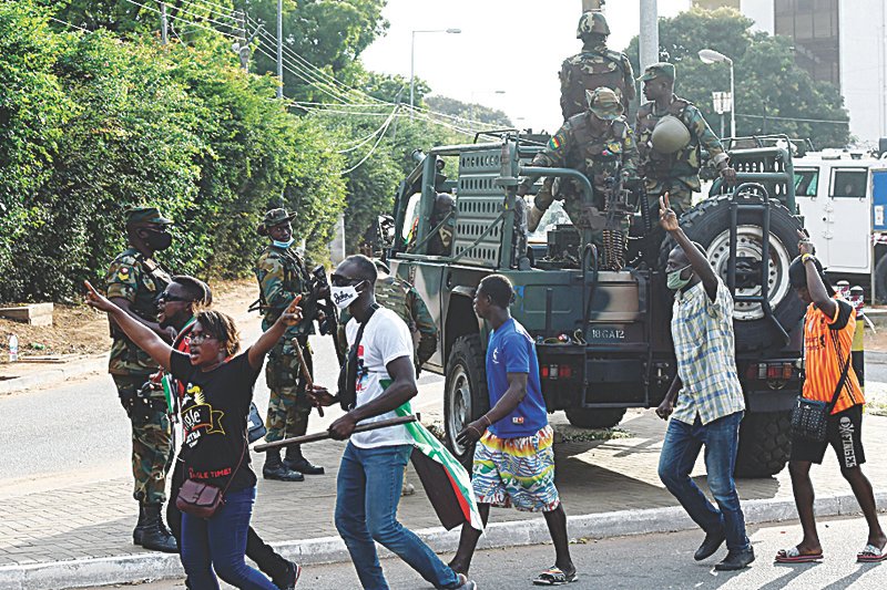 Election Violence Crackdown