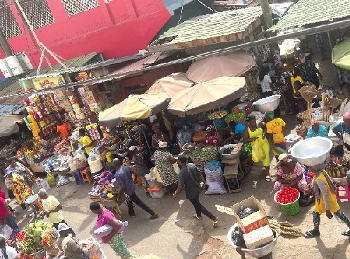 NUNGUA MARKET SHOP OWNERS FIGHT MAHAMA’S 24-HOUR ECONOMY FLAGSHIP