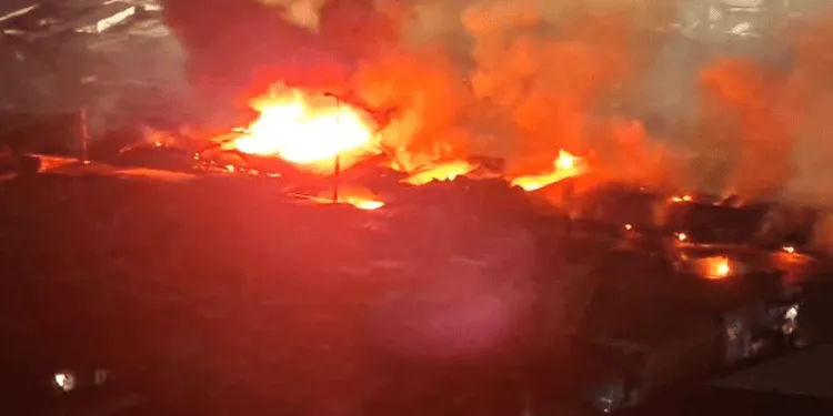 Fire Destroys Part Of Kumasi Central Market In Second Blaze Within Hours