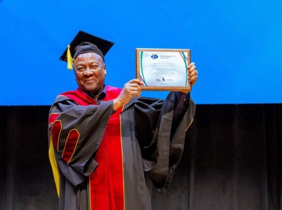 Mahama Honoured by Russian University, Pushes for Deeper Ghana-Russia Education Ties