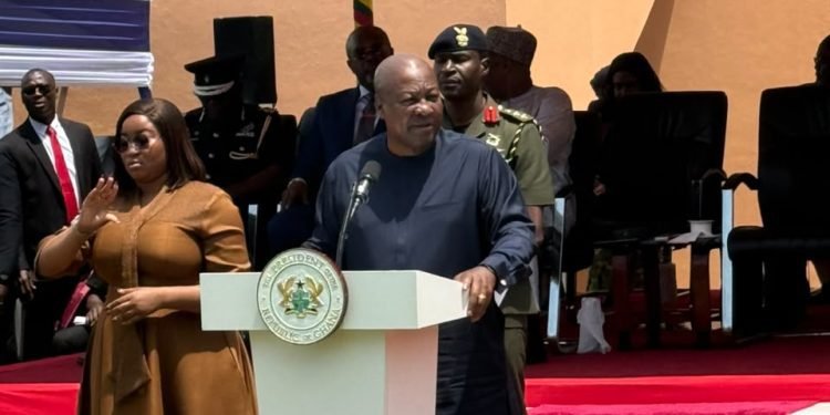 Mahama Outlines GH¢500m Police Housing and Hospital Expansion Drive