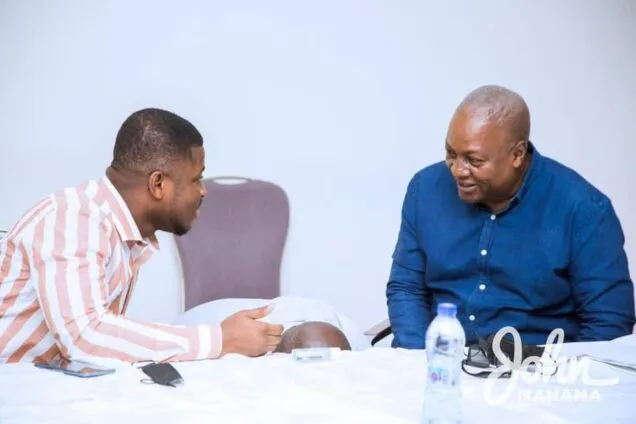 “Poor Sammy Gyamfi, He’s Been Focus of Attacks by Minority” — Mahama Defends GoldBod CEO